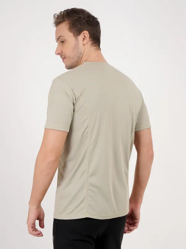 Beige_Crew_Neck_T_Shirt_with_Deer_Logo_for_Men_For_Men