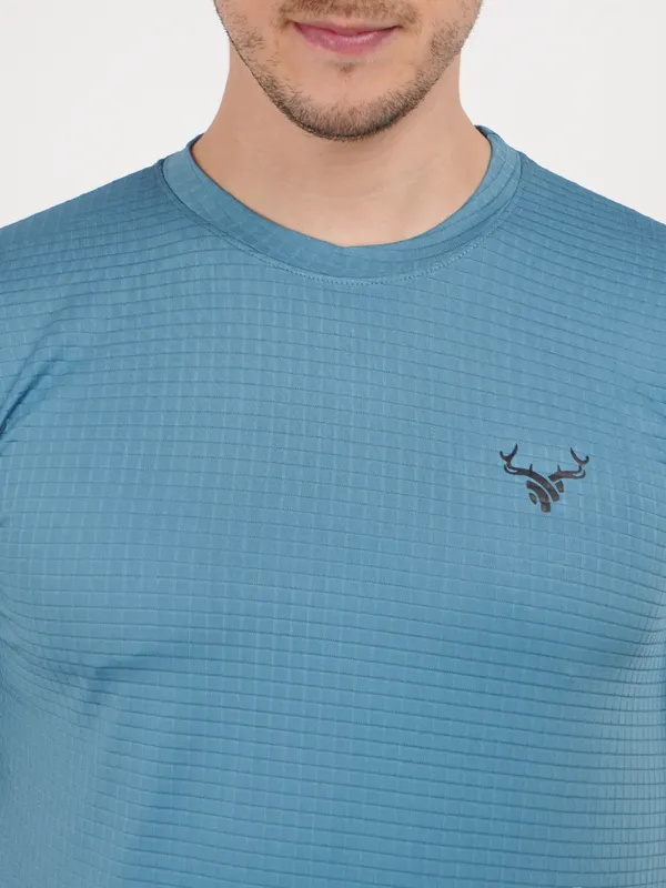 Blue_Half_Sleeve_Sports_T_Shirt__For_Men