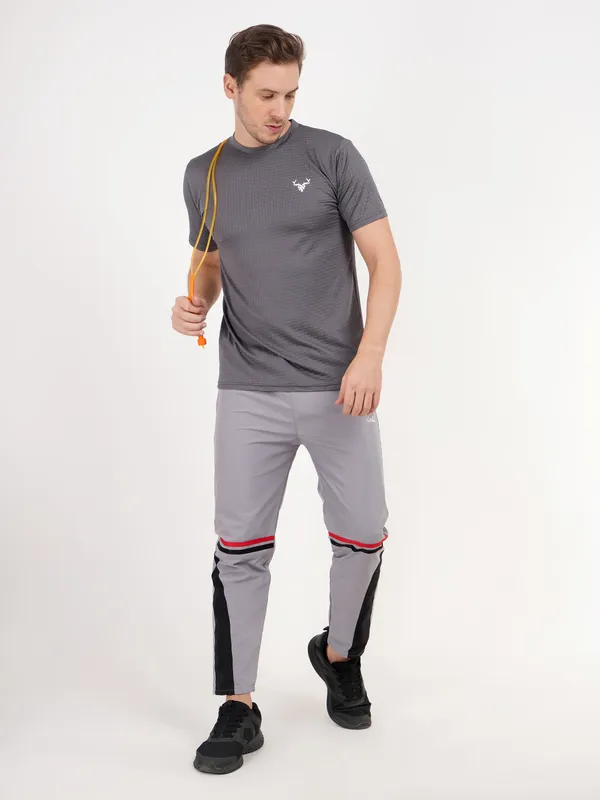 Grey_Athletic_T_Shirt_with_Textured_Fabric_and_Deer_Logo_For_Men