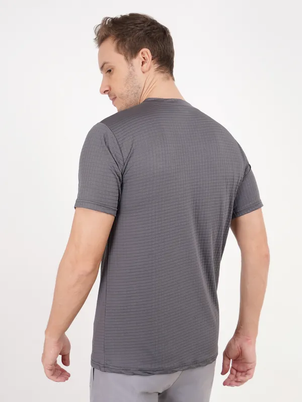 Grey_Athletic_T_Shirt_with_Textured_Fabric_and_Deer_Logo_For_Men