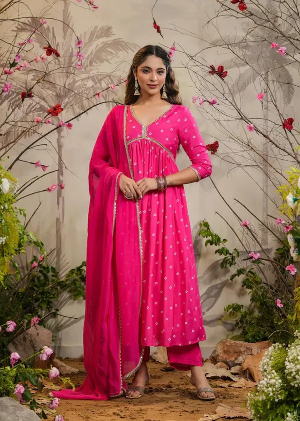 Elegant_Pink_Muslin_Silk_Kurti_Set_with_Organza_Dupatta_???_Embroidered_|_Stitched