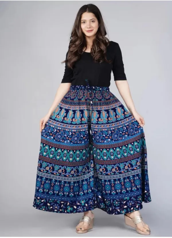 Blue_Pure_Cotton_Jaipuri_Printed_Palazzo_For_Women