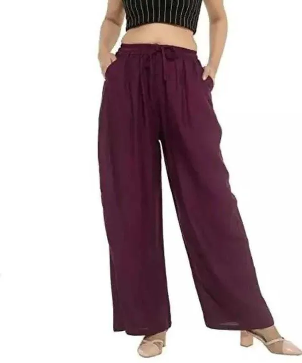 Purple_Viscose_Rayon_Solid_Mid_Rise_Relaxed_Fit_Palazzo_For_Women