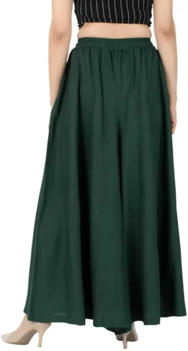 Dark_Green_Viscose_Rayon_Solid_Mid_Rise_Relaxed_Fit_Casual_Trousers_For_Women