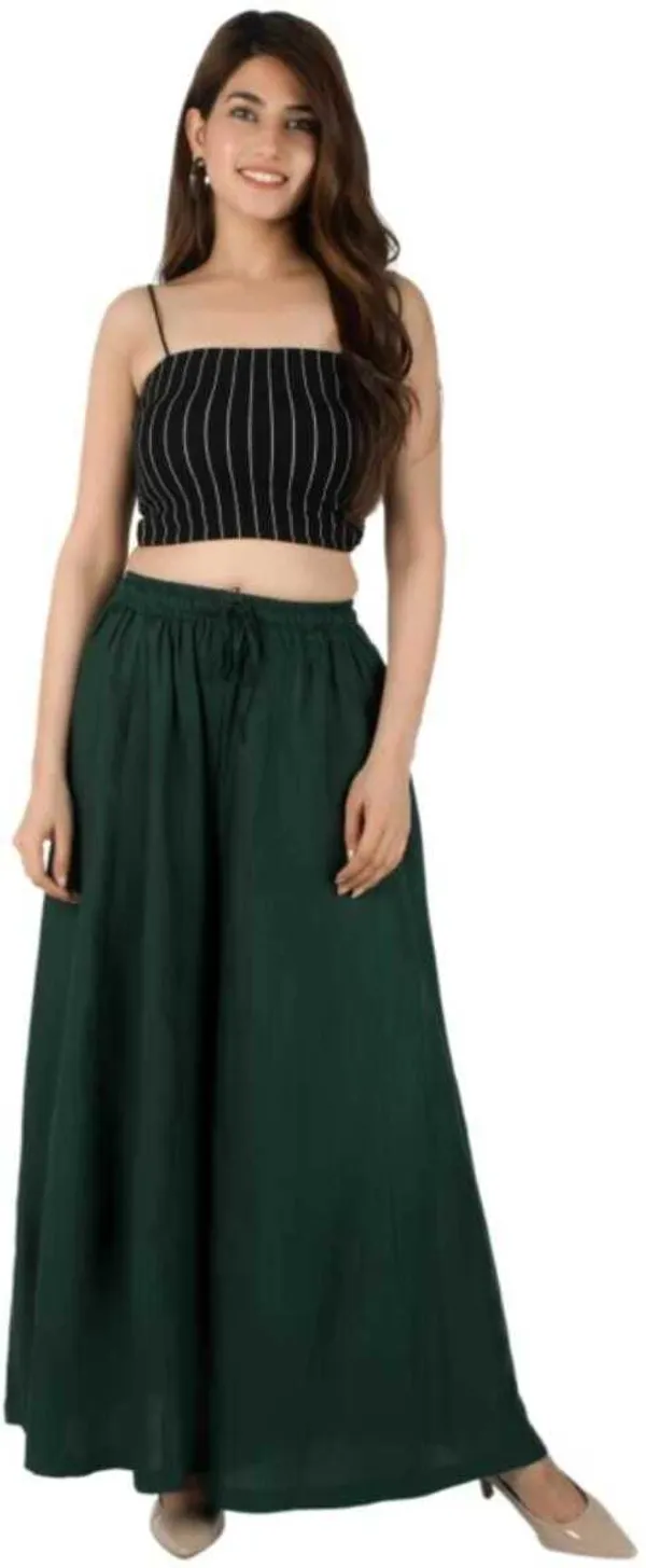 Dark_Green_Viscose_Rayon_Solid_Mid_Rise_Relaxed_Fit_Casual_Trousers_For_Women
