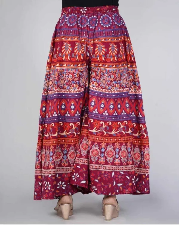 Maroon_Pure_Cotton_Jaipuri_Printed_Palazzo_For_Women