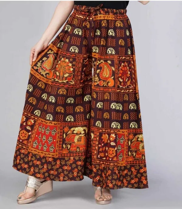 Brown_Pure_Cotton_Jaipuri_Printed_Palazzo_For_Women