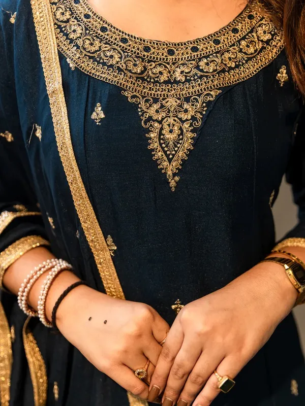 Elegant_Ready_to_Wear_Anarkali_Kurta_Set_in_Soft_Silk_Blend