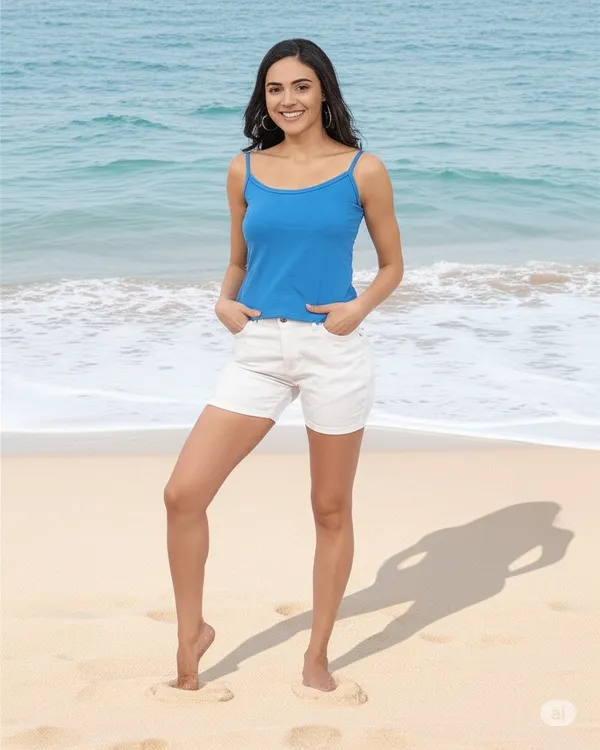 Blue_Lycra_Blend_Cotton_Unpadded_Round_Neck_Camisole_For_Women