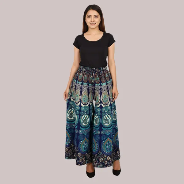 Light_Blue_Firoji_Pure_Cotton_Jaipuri_Printed_Palazzo_For_Women