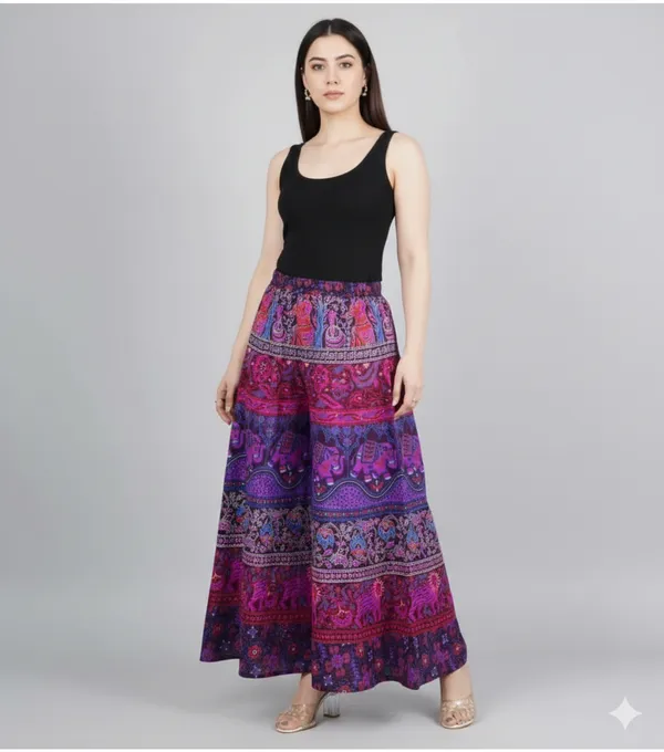 Purple_Pure_Cotton_Jaipuri_Printed_Palazzo_For_Women