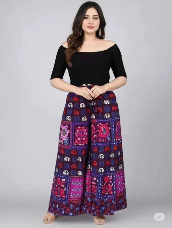 Purple_Pure_Cotton_Jaipuri_Printed_Palazzo_For_Women