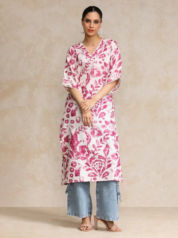 Rayon_Printed_Pink_Stylish_Straight_Kurti