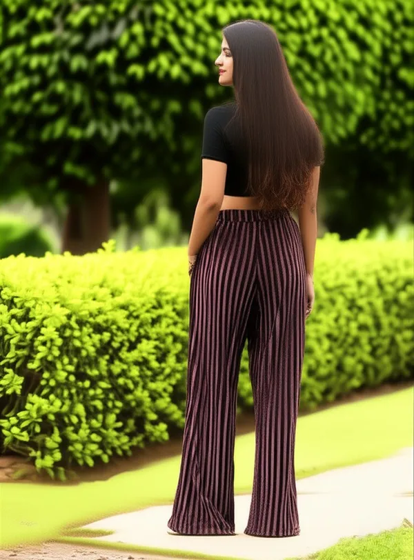 Maroon_Striped_Printed_Pure_Rayon_Palazzo_For_Women