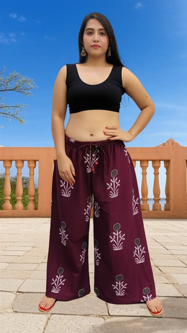 Maroon_Printed_Pure_Rayon_Palazzo_For_Women