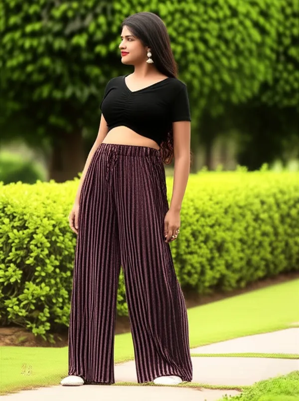 Maroon_Striped_Printed_Pure_Rayon_Palazzo_For_Women