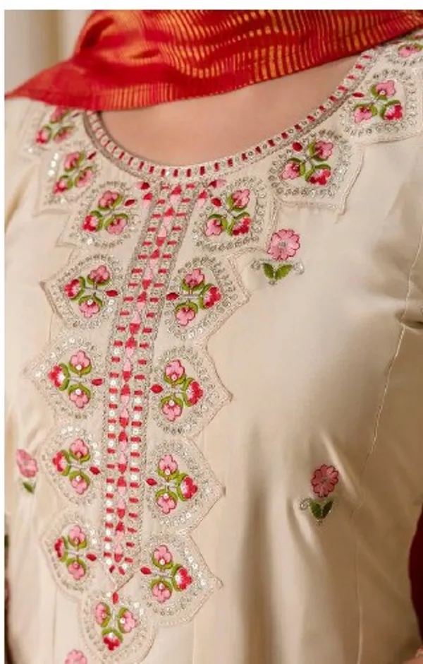 Silk_Blend_Floral_Zari_Embroidered_Kurti_Set