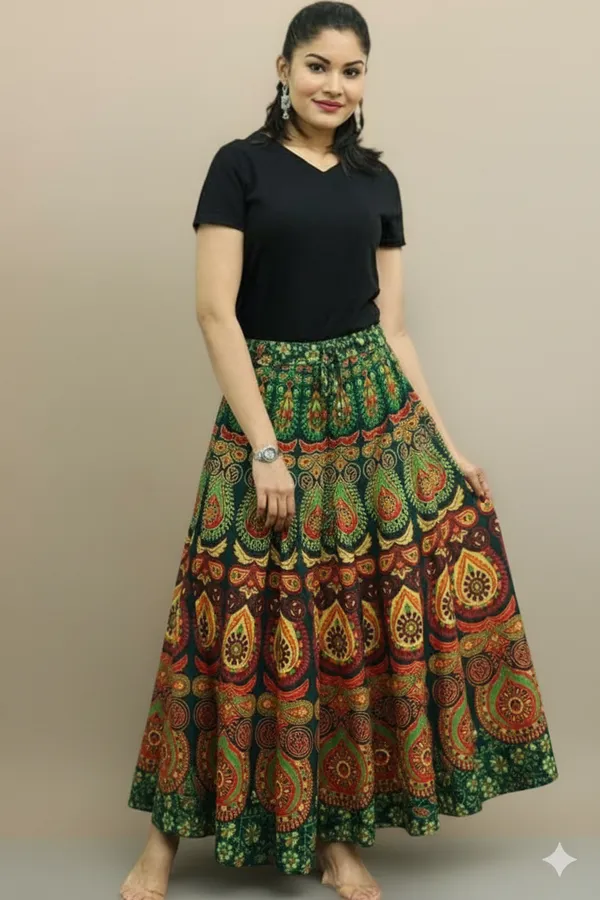 Green_Pure_Cotton_Jaipuri_Printed_Palazzo_For_Women