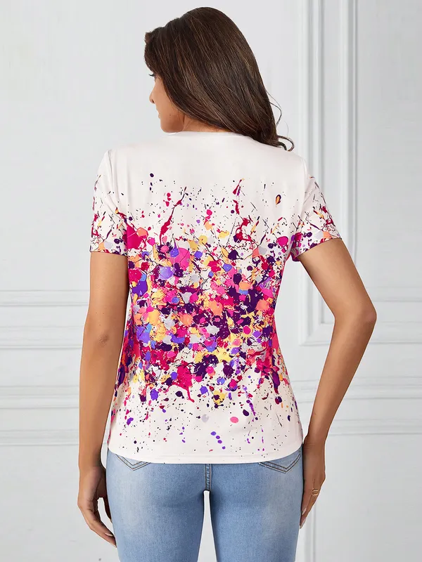 Women???s_Casual_Short_Sleeve_Printed_T-Shirt