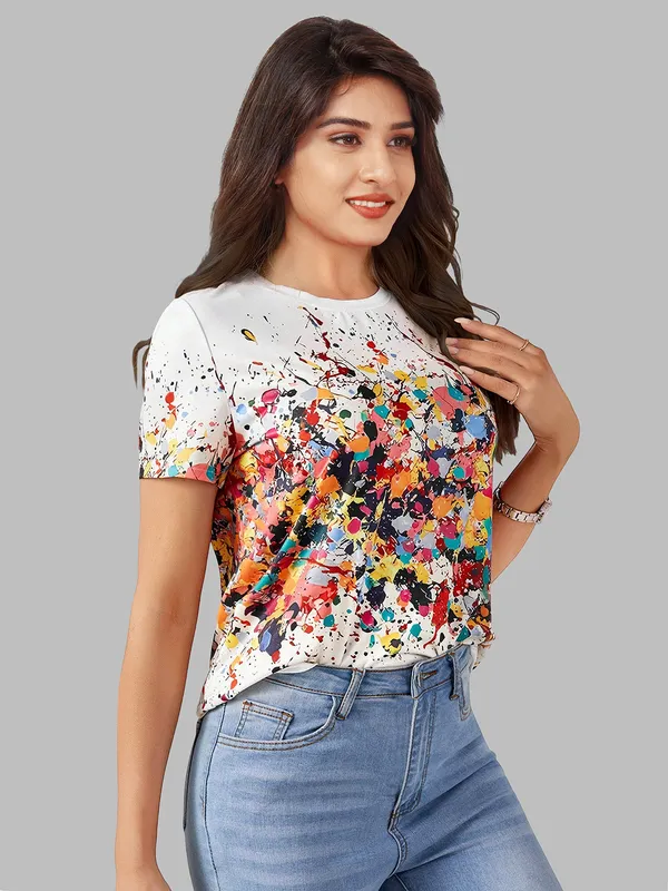 Women???s_Casual_Short_Sleeve_Printed_T-Shirt