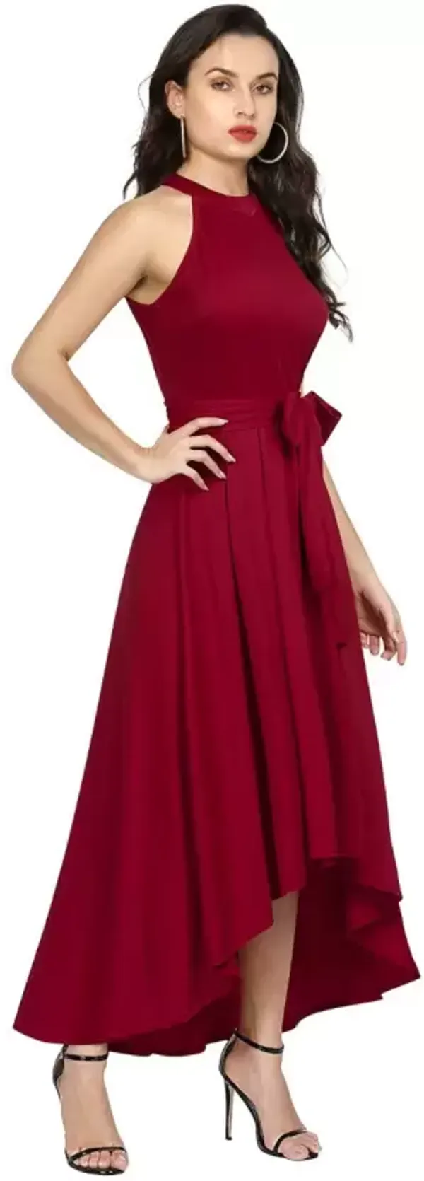 Women's_Western_Gown_High_Low_Knee_Long_One_Piece