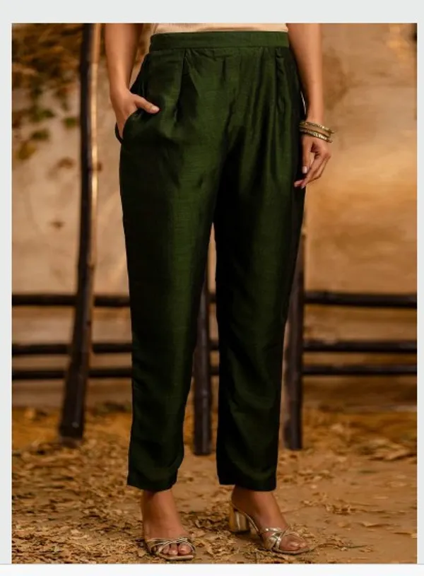 Women_silk_blend_Kurta__Sets_Pant_and__dupatta