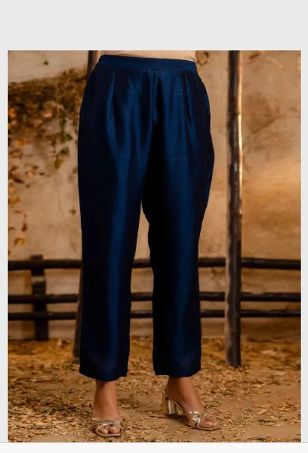 Women__silk_blend_Kurta__Sets_Pant_and__dupatta