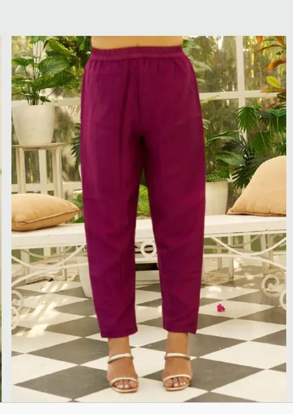 Women’s_silk_blend_Kurta__Sets_Pant_and__dupatta_With_four_side_lace