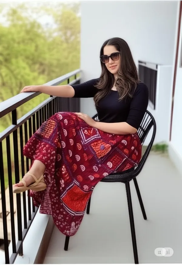 Maroon_Pure_Cotton_Jaipuri_Printed_Palazzo_For_Women