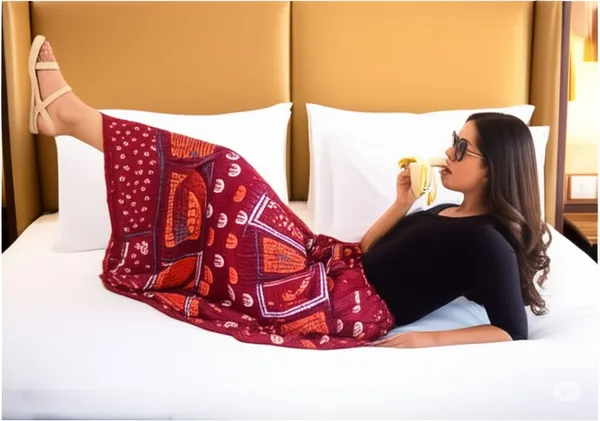 Maroon_Pure_Cotton_Jaipuri_Printed_Palazzo_For_Women
