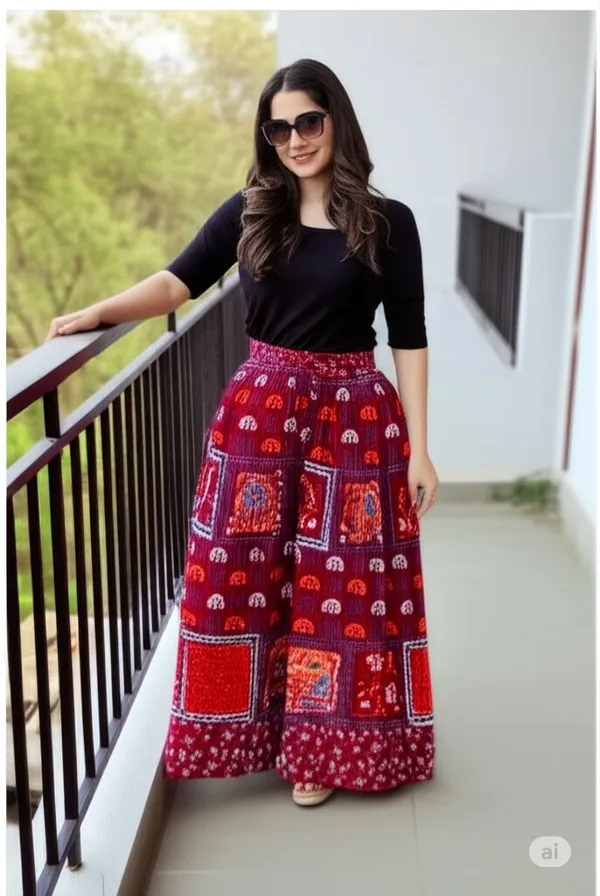 Maroon_Pure_Cotton_Jaipuri_Printed_Palazzo_For_Women