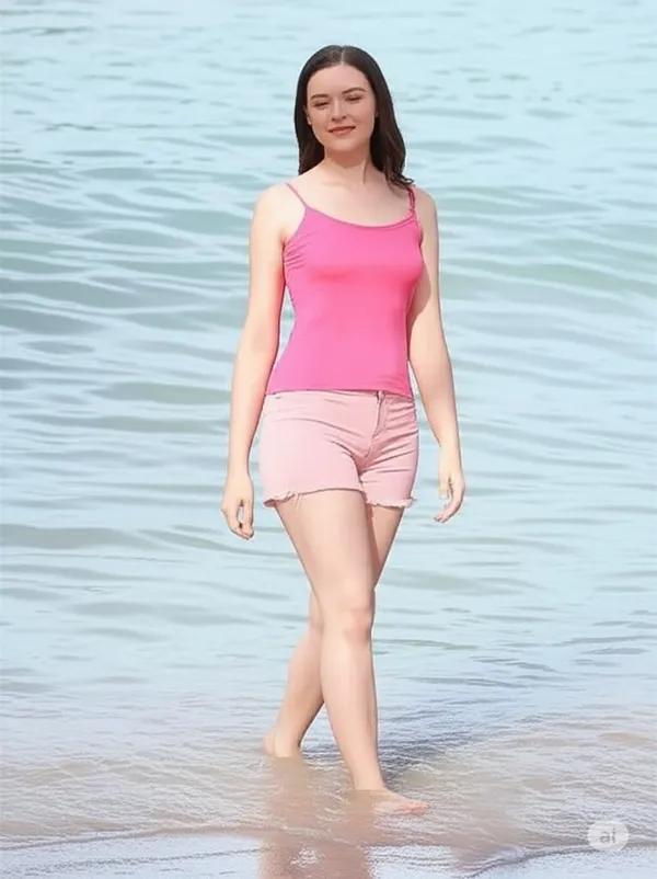 Pink_Lycra_Blend_Cotton_Unpadded_Round_Neck_Camisole_For_Women