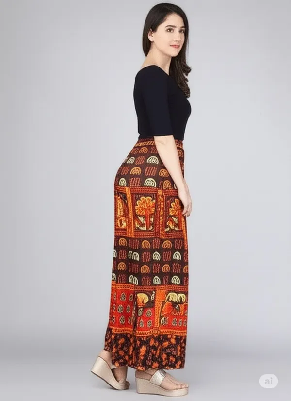 Brown_Pure_Cotton_Jaipuri_Printed_Palazzo_For_Women