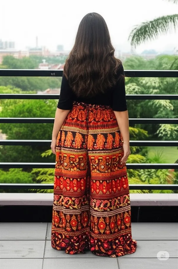 Brown_Pure_Cotton_Jaipuri_Printed_Palazzo_For_Women