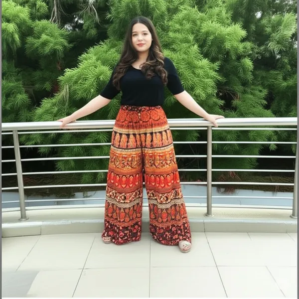 Brown_Pure_Cotton_Jaipuri_Printed_Palazzo_For_Women