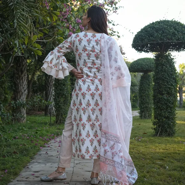 White_3_Pc_Bell_Sleeve_Long_Kurta_Set_With_Dupatta__Push_Premium_For_Women