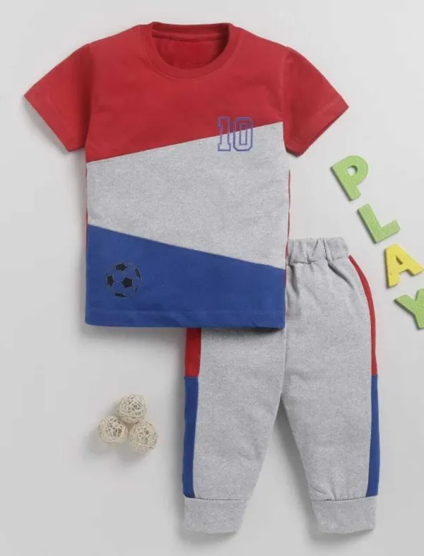 Cotton_Solid_T-Shirt_Pyjama_For_Baby_Boys_&_Baby_Girls