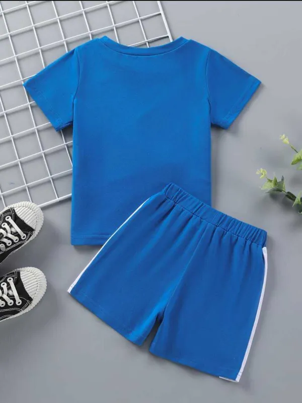 Blue_Cotton_Solid_T-Shirt_Shorts_For_Baby_Boys_&_Baby_Girls