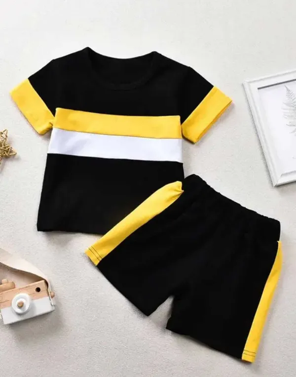 Cotton_Solid_T-Shirt_Shorts_For_Baby_Boys_&_Baby_Girls