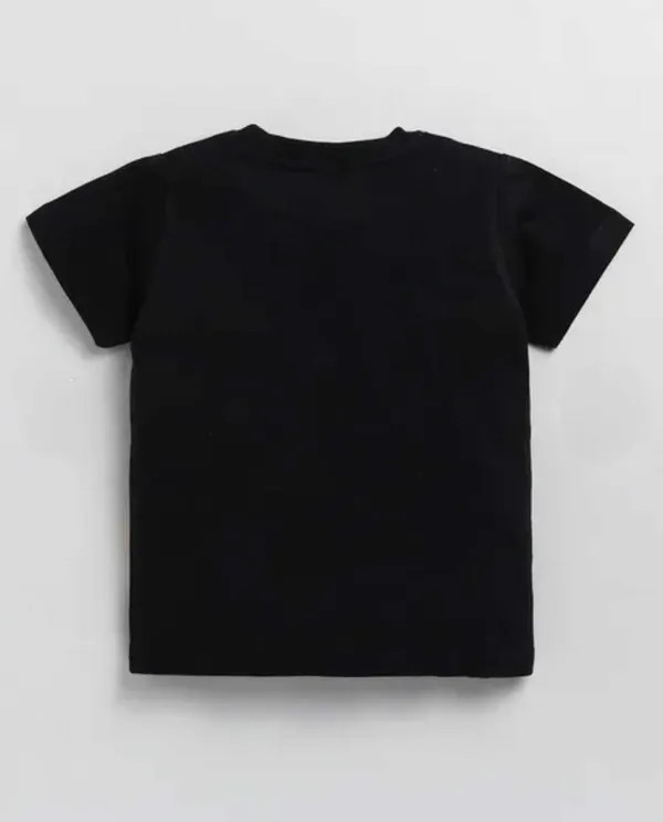 Black_Cotton_Solid_T-Shirt_Shorts_For_Baby_Boys_&_Baby_Girls