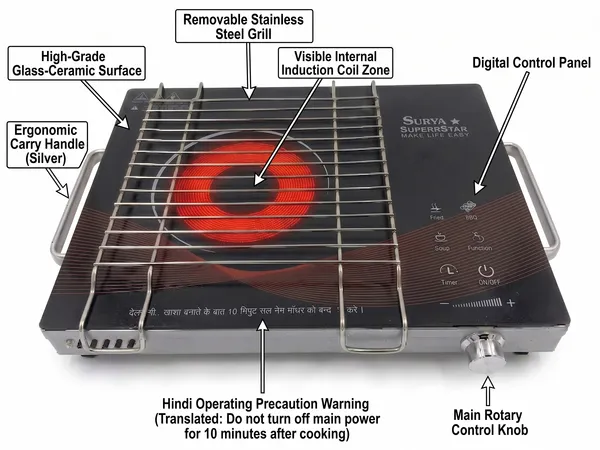 2500W_Infrared_Induction_Cooktop_with_Stainless_Steel_Grill_|_Glass_Ceramic_Surface_|_6A_3-Pin_Plug_|_Adjustable_Temperature_Control_|_Portable_Electric_Cooking_Stove_for_Home,_Kitchen
