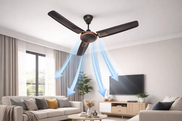 RAJ_LINE_Smoke_Brown_48_inch_Copper_Winding_Ceiling_fan_with_2_Years_of_Warranty