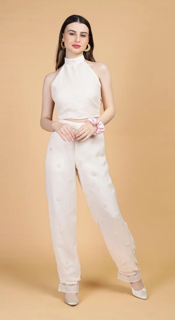 Nude_Peach_Woven_Premium_Embellished_Western_Wear_Co-Ord_Set