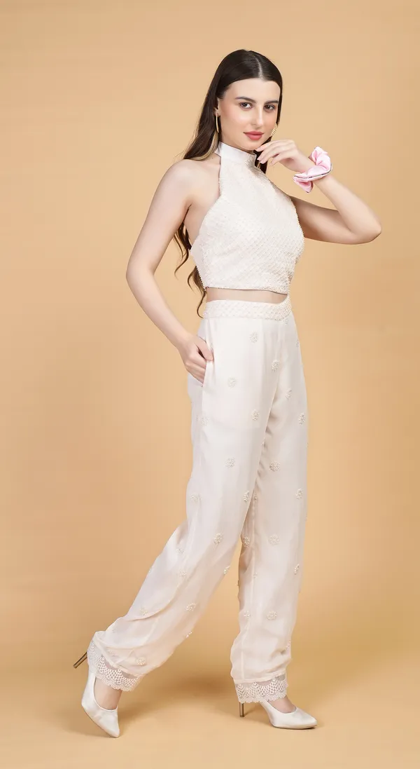 Nude_Peach_Woven_Premium_Embellished_Western_Wear_Co-Ord_Set