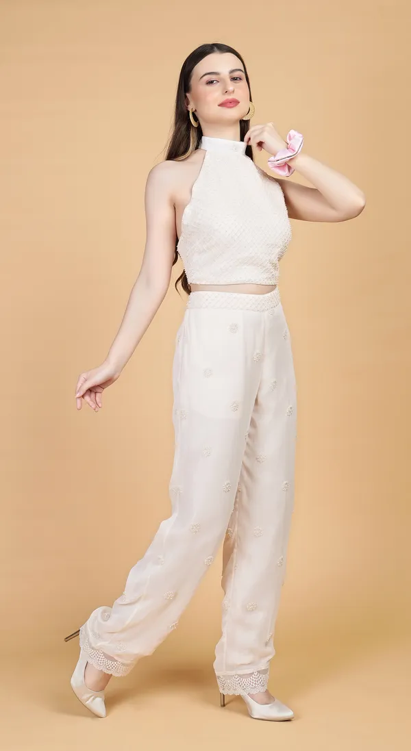 Nude_Peach_Woven_Premium_Embellished_Western_Wear_Co-Ord_Set