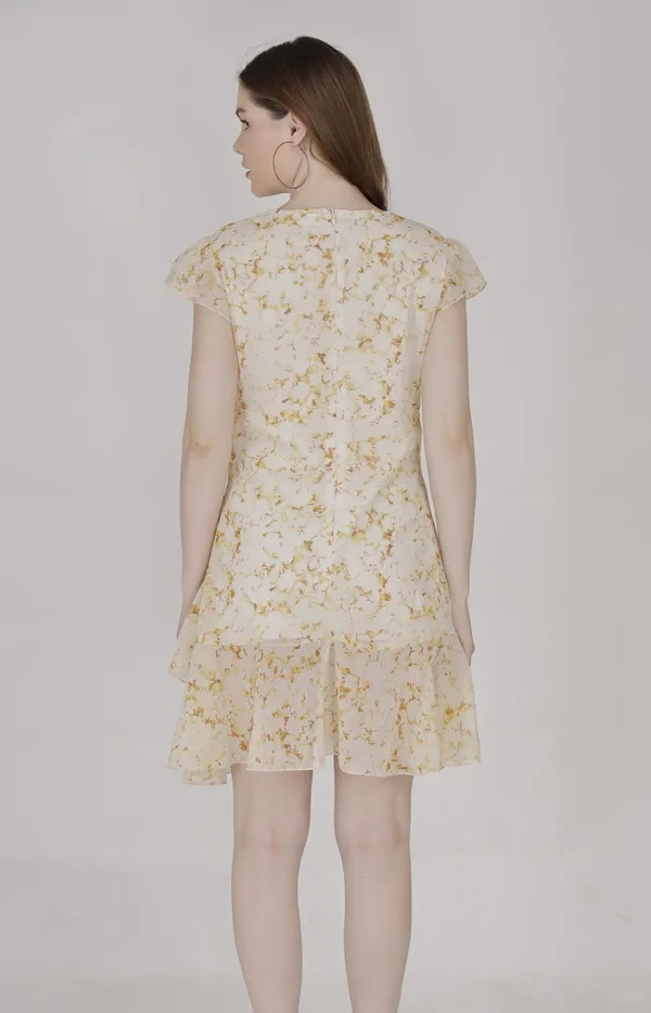 Yellow_Polyester_Western_Wear_Dress_For_Women