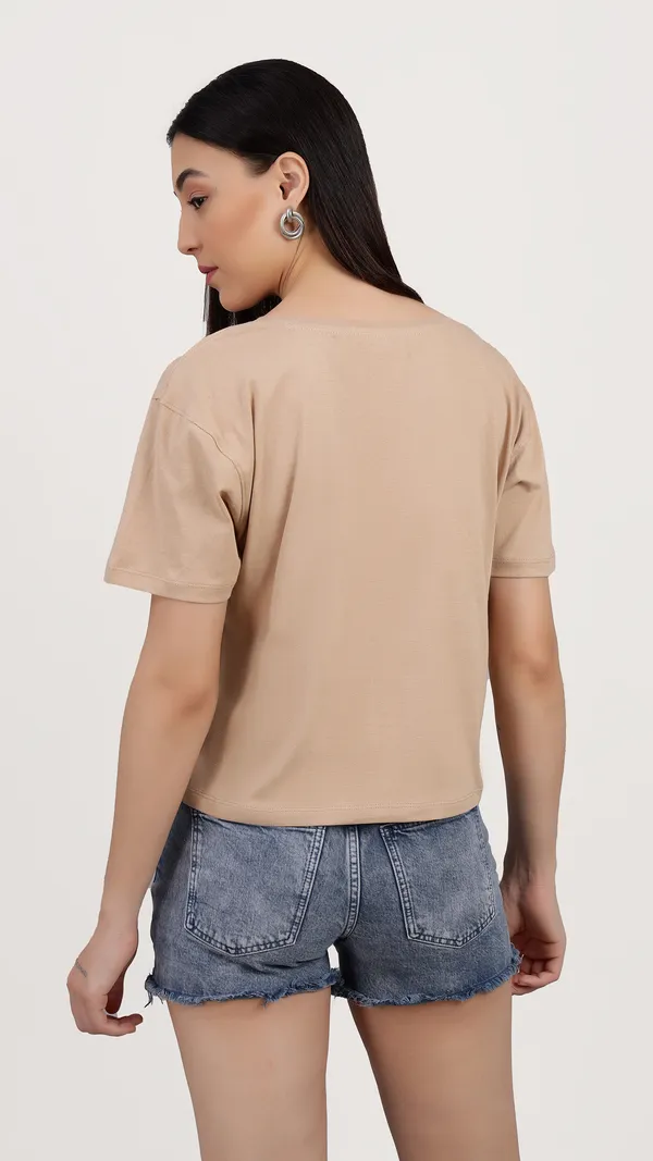 Brown_Cotton_Crop_Western_Wear_Top_For_Women