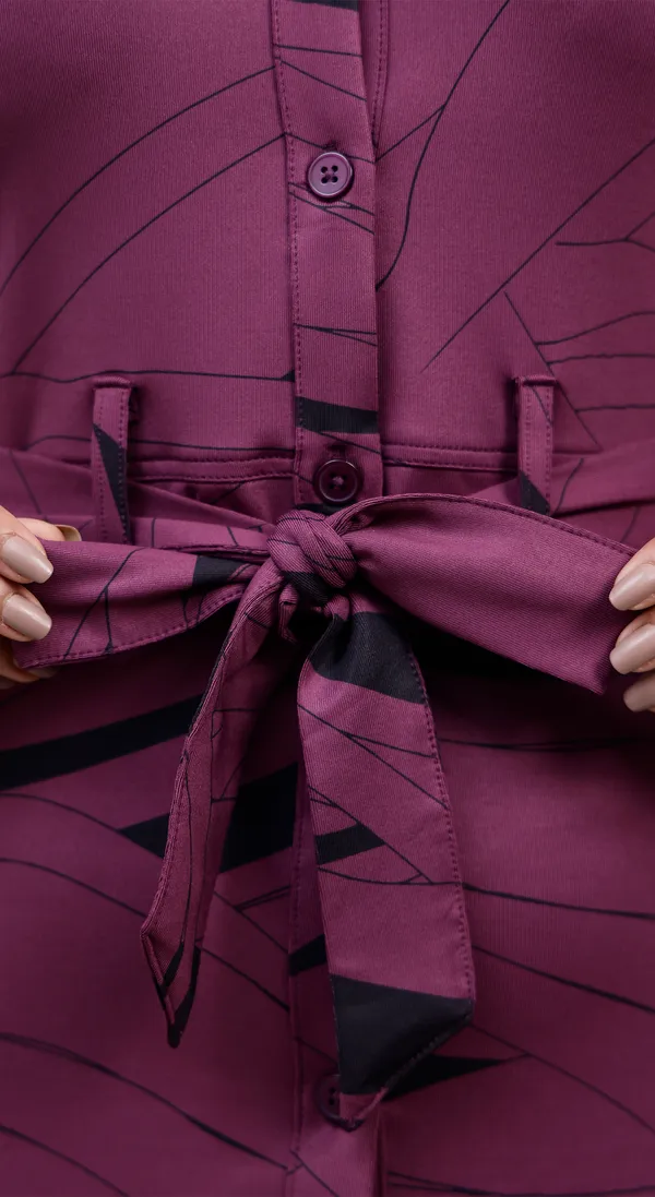 Purple_Polyester_Viscose_Western_Wear_Dress_For_Women