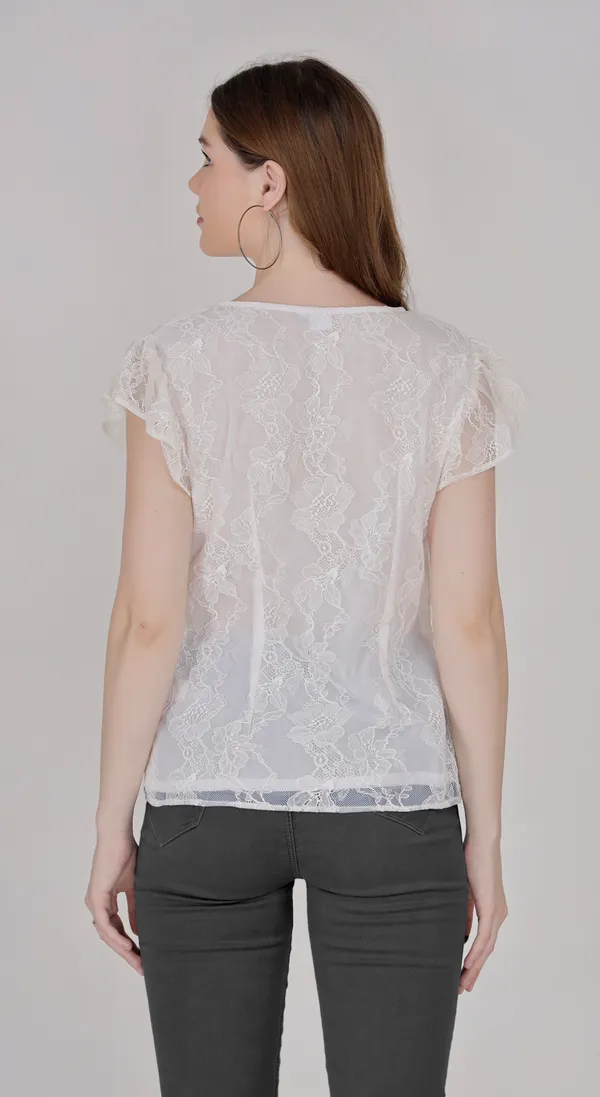 White_Cotton_Western_Wear_Top_For_Women
