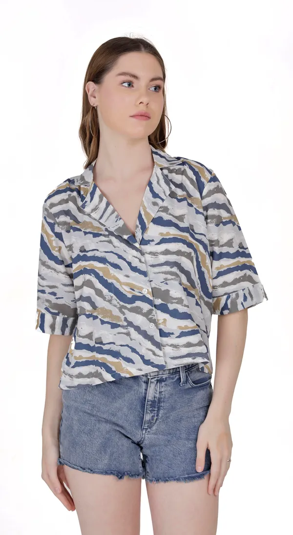 Woven_Viscose_Rayon_Western_Wear_Top_For_Women_(Multicolor)